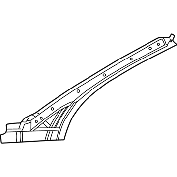 4724323AE Mopar Windshield Side Frame Illustration 1 of 1