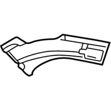 5152084AA Mopar Insert-RETAINER L-Shape Illustration 1 of 1