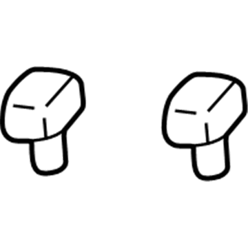 2006 Chrysler Sebring Windshield Washer Nozzle - 55156427AB