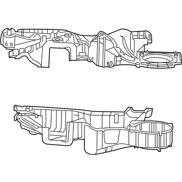 5142886AA Mopar Housing-A/C And Heater Illustration 1 of 1