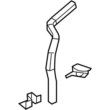 5183756AD Mopar REINFRMT-Fender Illustration 1 of 1