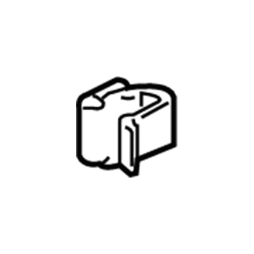 5101359AA Mopar Clip Illustration 1 of 1