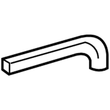 55277350AA Mopar Roof Molding Illustration 1 of 1