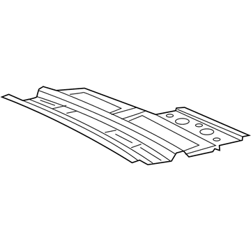 68246259AA Mopar Roof Rear Header Illustration 1 of 1
