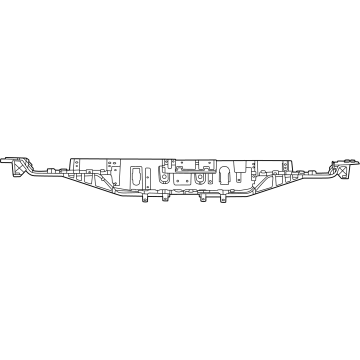 68566341AB Mopar BRACKET-CENTER SUPPORT Illustration 1 of 1