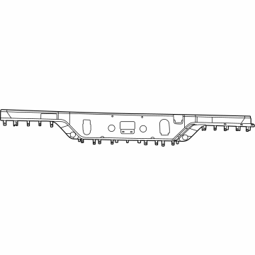 68668549AA Mopar PAD-REAR BUMPER Illustration 1 of 1