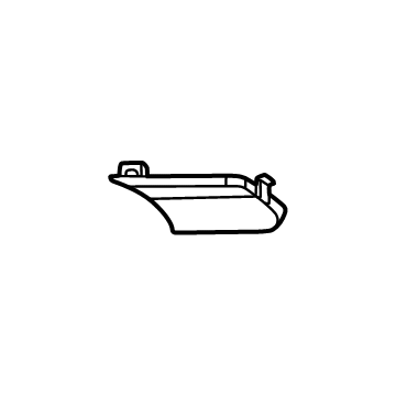 68566408AA Mopar Rear Bumper Illustration 1 of 1