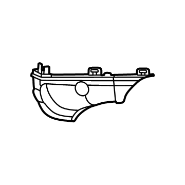 Mopar 68668800AA Rear Panel 68668800AA Mopar Rear Panel Illustration 1 of 1