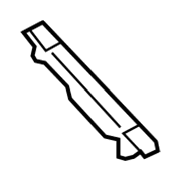 68028568AA Mopar Receiver-Folding Top Down Stack Illustration 1 of 1