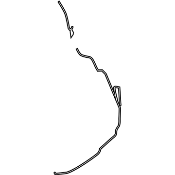 68026966AA Mopar Tube Assembly-Folding Top Hydraulic Illustration 1 of 1