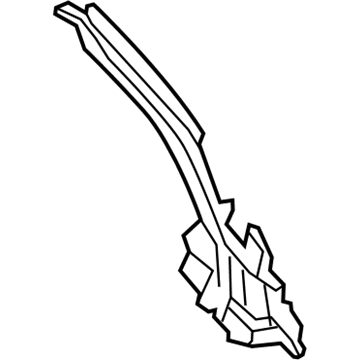 Mopar 68028554AA Side Rail-Folding Top 68028554AA Mopar Side Rail-Folding Top Illustration 1 of 1