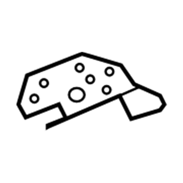 Mopar 68028484AA Drive-Panel To Panel 68028484AA Mopar Drive-Panel To Panel Illustration 1 of 1