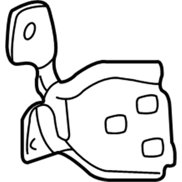 2004 Jeep Grand Cherokee Door Hinge - 55136481AE