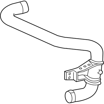 5120147AA Mopar Hose-INTERCOOLER Illustration 1 of 1