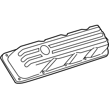 Mopar 53020340AB Cylinder Head Cover 53020340AB Mopar Cylinder Head Cover Illustration 1 of 1
