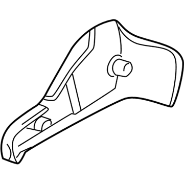 JF761DV Mopar Seat Cushion Shield Illustration 1 of 1