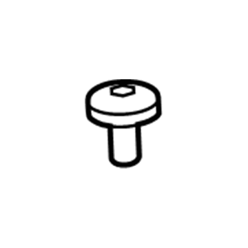 6509783AA Mopar Pan Head Screw Illustration 1 of 1