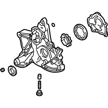 MD180375 Mopar Case Assembly , Cylinder Block Illustration 1 of 1
