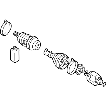 2005 Dodge Stratus Axle Shaft - MR357815