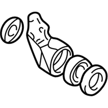 MR470020 Mopar Bracket-Front Axle Shaft Illustration 1 of 1