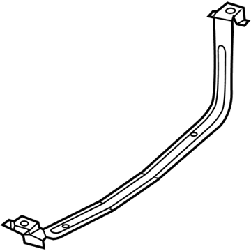 2023 Jeep Renegade Fuel Tank Strap - 68489738AA