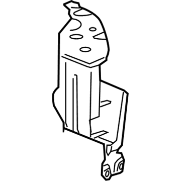 2001 Dodge Grand Caravan Radiator Support - 4809274AC