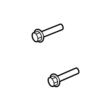 6506093AA Mopar Hexagon Head Screw Illustration 1 of 1