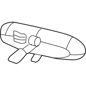 2018 Jeep Renegade Car Mirror - 5VW62LXHAA