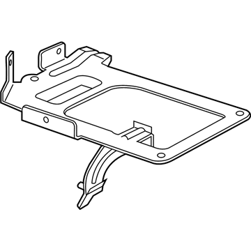 68082660AA Mopar Engine Control Module Bracket Illustration 1 of 1