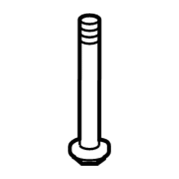 6511018AA Mopar Hexagon Flange Head Bolt Illustration 1 of 1