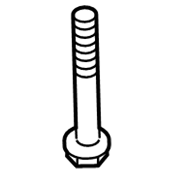 6511400AA Mopar Hexagon Flange Head Bolt Illustration 1 of 1