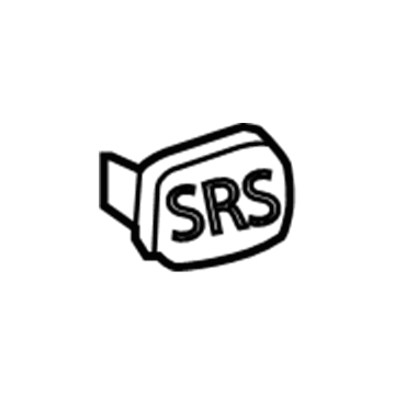 XZ88BD5AA Mopar Nameplate Illustration 1 of 1