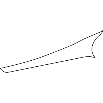 YU05DX9AA Mopar Pocket-Door Trim Panel Illustration 1 of 1