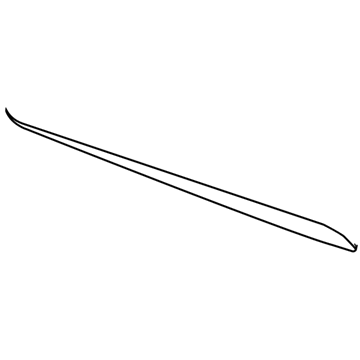 YT98XDVAA Mopar Molding-Door Panel Illustration 1 of 1