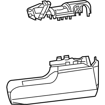 TV52XDVAD Mopar RETAINER-Steering Column Illustration 1 of 1