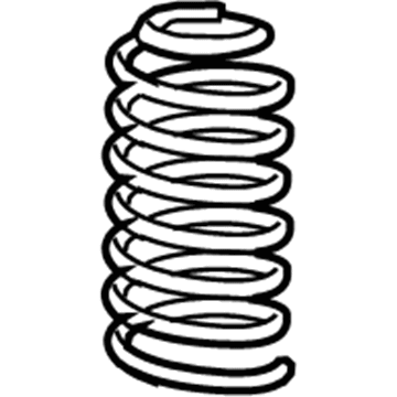 Jeep Wrangler Coil Springs - 68250230AD