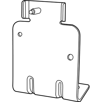 Mopar 68164425AC Bracket-Glow Plug Module 68164425AC Mopar Bracket-Glow Plug Module Illustration 1 of 1