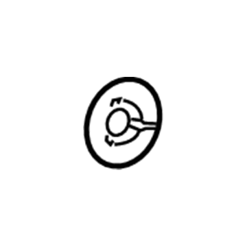 6036169AA Mopar Nut-Spring Push On Illustration 1 of 1