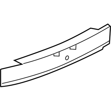 5116362AA Mopar ABSORBER-Front Bumper FASCIA Illustration 1 of 1