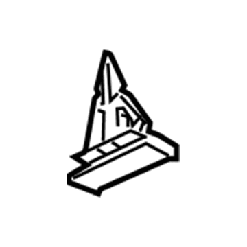 6508947AA Mopar Push Pin Illustration 1 of 1