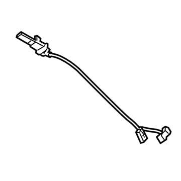 Mopar 1UN35DX9AA Recliner Cable 1UN35DX9AA Mopar Recliner Cable Illustration 1 of 1