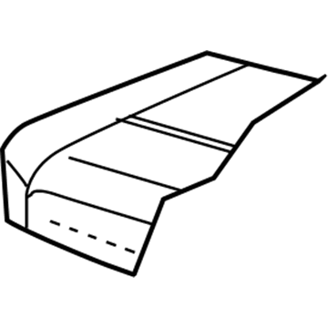 2012 Dodge Journey Seat Cushion - 68100367AA