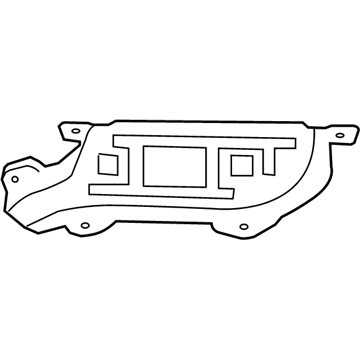 2009 Dodge Nitro Exhaust Heat Shield - 53013839AA