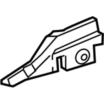 5123497AA Mopar SPACER-Nylon Illustration 1 of 1