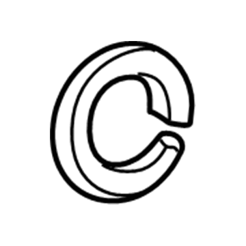 Mopar 4238853 Seal-Brake Support 4238853 Mopar Seal-Brake Support Illustration 1 of 1