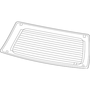 55362164AB Mopar BACKLITE-LIFTGATE Illustration 1 of 1