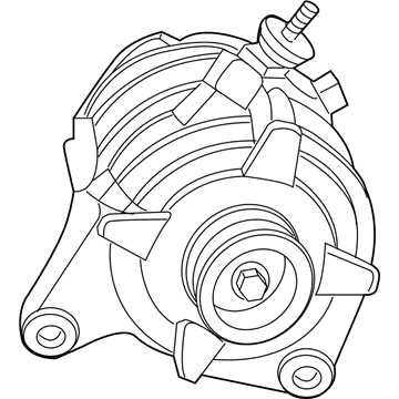 Jeep Wrangler Alternator - 4801304AC