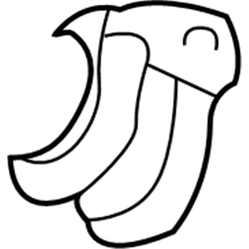 Ram 2500 Sway Bar Bracket - 52855311AC