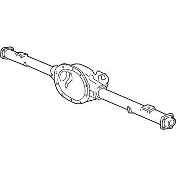 68003417AA Mopar Rear Axle Housing Illustration 1 of 1