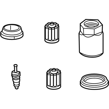 68078867AA Mopar Hardware-Mounting Illustration 1 of 1